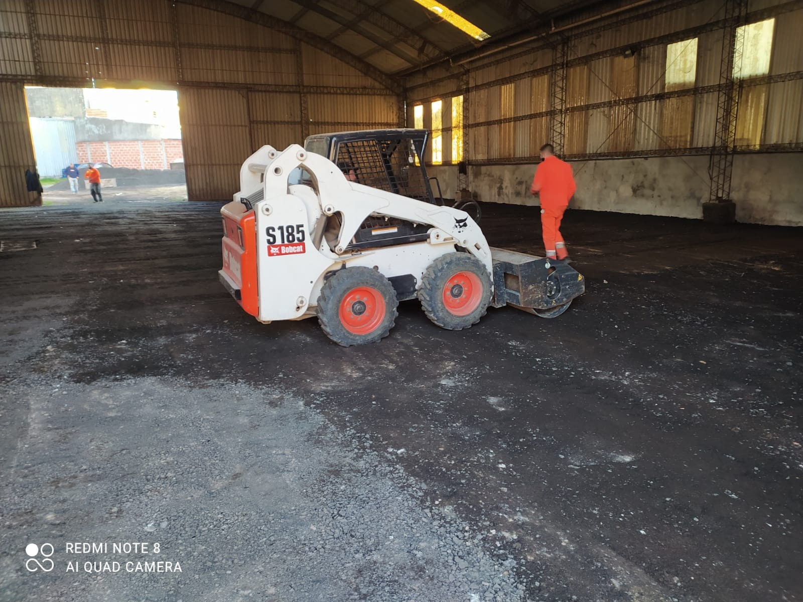 Frezadora y Barredora